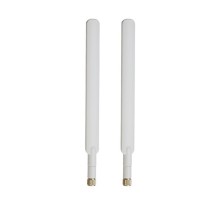 Антенна всенаправленная круговая штыревая для роутеров Huawei 5 дБ (800-2700 МГц) SMA male (Цена за 2 шт.) Белая