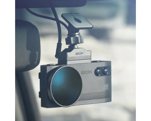 Видеорегистратор с сигнатурным радар-детектором iBOX EVO 4K LaserVision WiFi Signature Dual