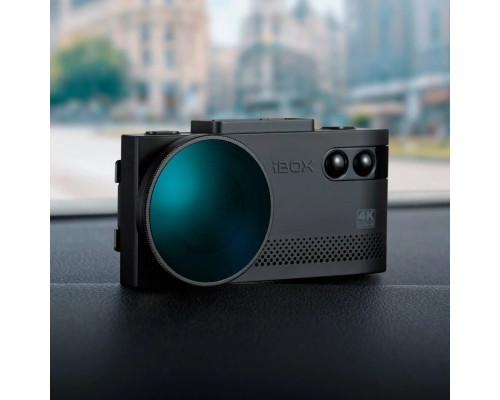 Видеорегистратор с сигнатурным радар-детектором iBOX EVO 4K LaserVision WiFi Signature Dual