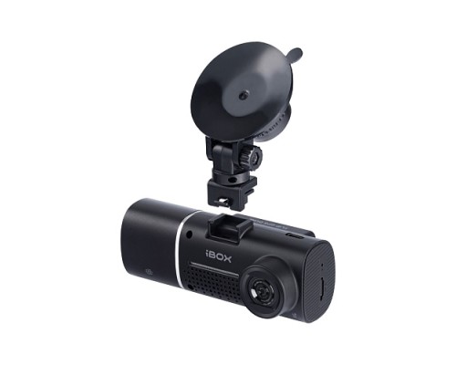 Видеорегистратор IBOX Flip GPS Dual, черный, 2 камеры
