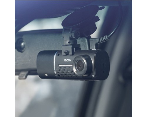 Видеорегистратор IBOX Flip GPS Dual, черный, 2 камеры