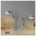 Лампа офисная ИКЕА FORSA (ФОРСО), E14, 40 Вт, цвет арматуры: белый, цвет плафона/абажура: белый