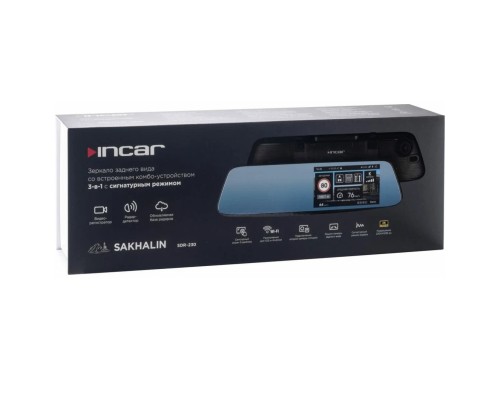 Видеорегистратор с радар-детектором INCAR SDR-230 SAKHALIN GPS 