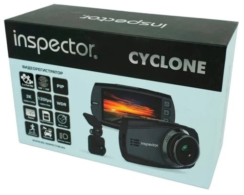 Видеорегистратор Inspector FHD Cyclone - 2 камеры