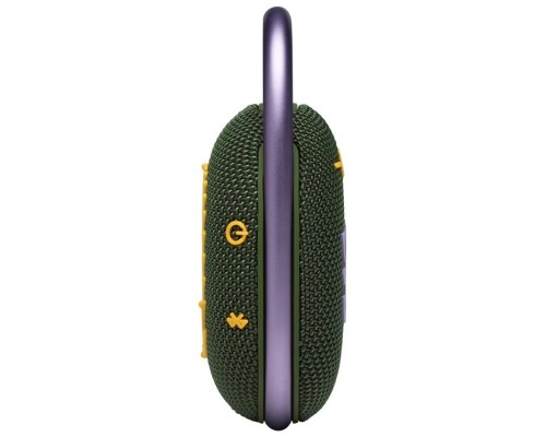 Портативная акустика JBL Clip 4, 5 Вт, зеленый