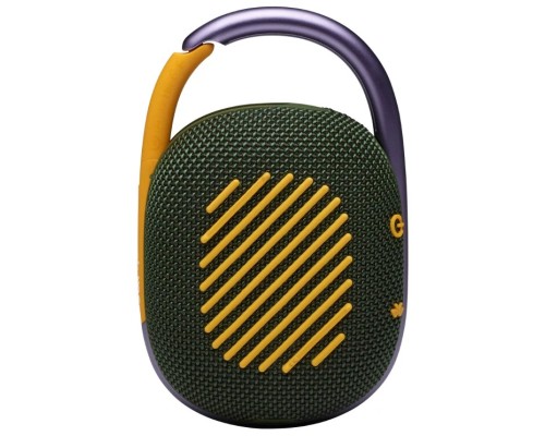 Портативная акустика JBL Clip 4, 5 Вт, зеленый