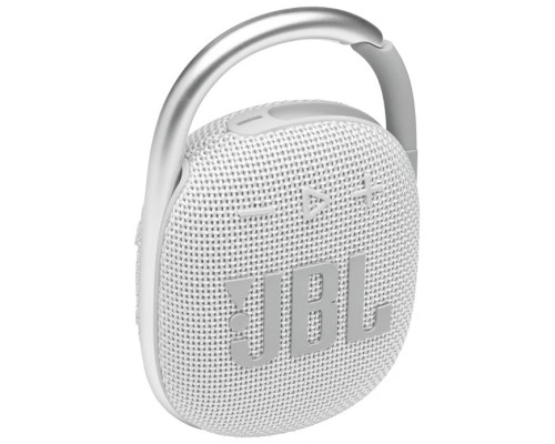 Портативная акустика JBL Clip 4, 5 Вт, белый