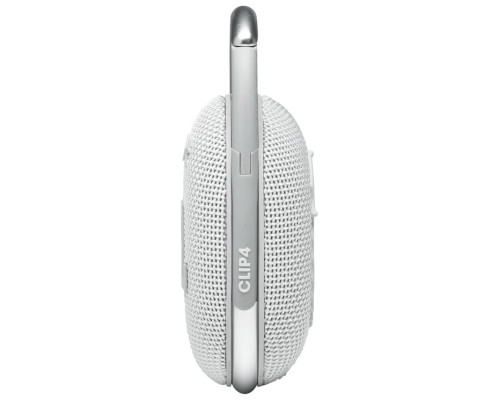 Портативная акустика JBL Clip 4, 5 Вт, белый