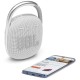 Портативная акустика JBL Clip 4, 5 Вт, белый