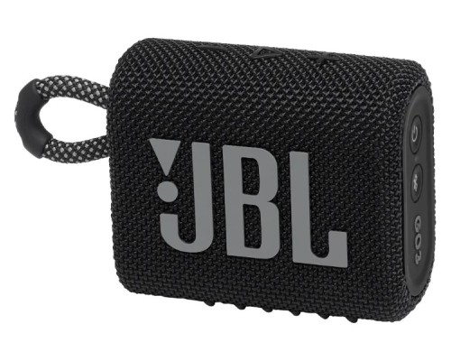Портативная акустика JBL GO 3, 4.2 Вт, черный