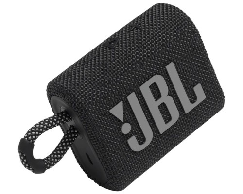 Портативная акустика JBL GO 3, 4.2 Вт, черный
