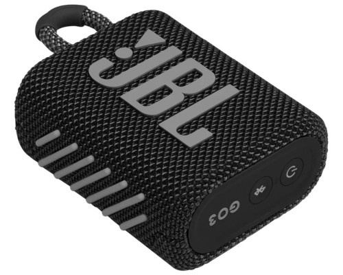 Портативная акустика JBL GO 3, 4.2 Вт, черный