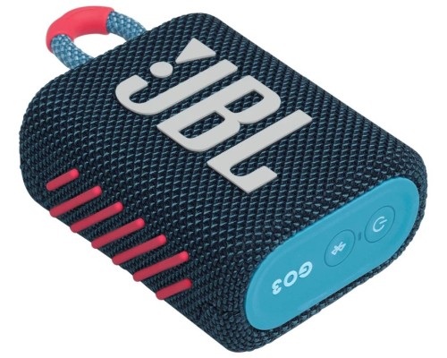 Портативная акустика JBL Go 3, 4,2 Вт, темно-синий