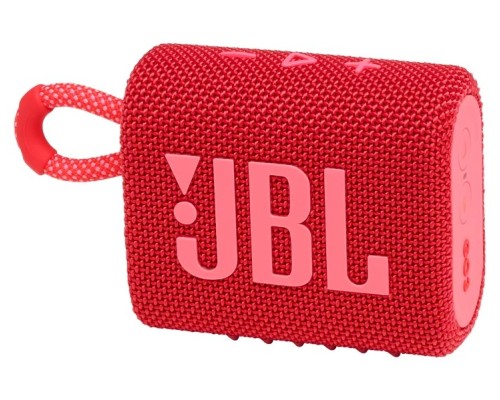 Портативная акустика JBL GO 3, 4.2 Вт, красный