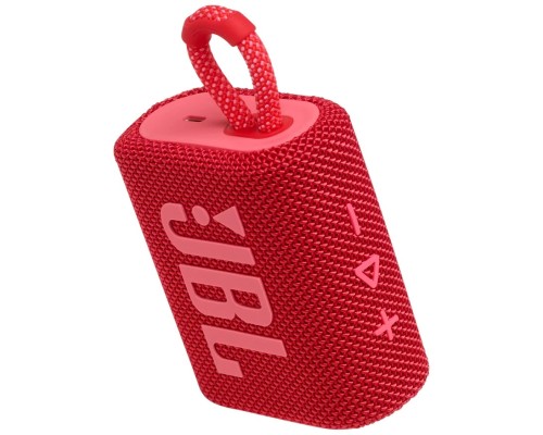 Портативная акустика JBL GO 3, 4.2 Вт, красный