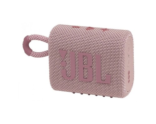 Портативная акустика JBL GO 3, 4.2 Вт, розовый