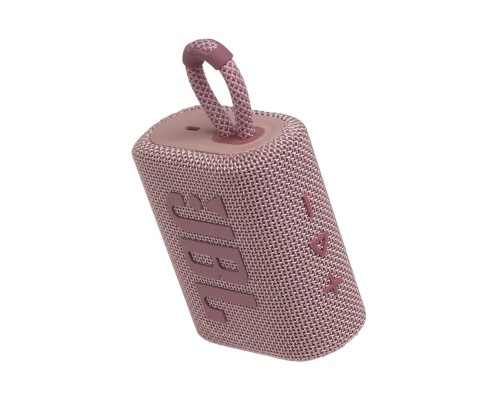 Портативная акустика JBL GO 3, 4.2 Вт, розовый