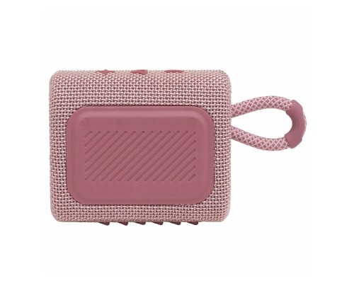 Портативная акустика JBL GO 3, 4.2 Вт, розовый