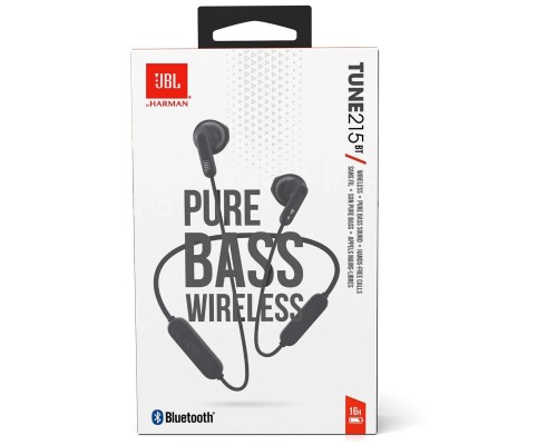 Беспроводные наушники JBL Tune 215BT, черный