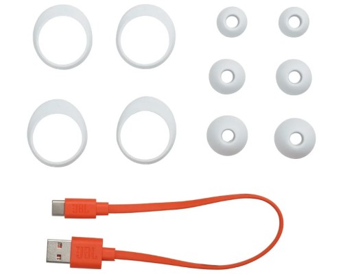 Беспроводные наушники JBL Live Free NC+, белый