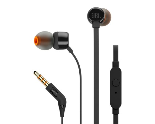 Наушники с микрофоном JBL Tune 110 черные