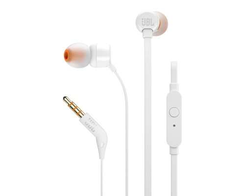 Наушники с микрофоном JBL Tune 110 белый