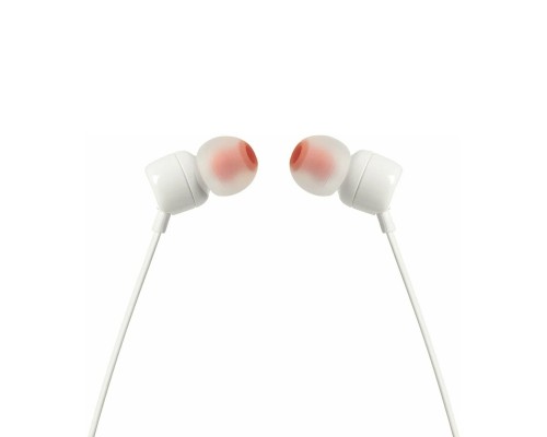 Наушники с микрофоном JBL Tune 110 белый