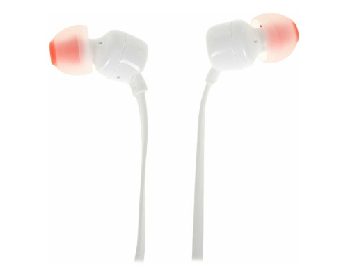 Наушники с микрофоном JBL Tune 110 белый
