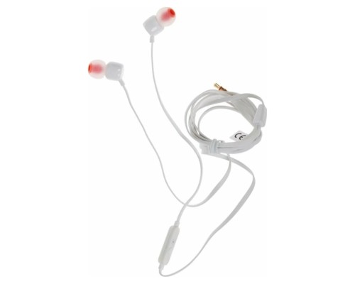 Наушники с микрофоном JBL Tune 110 белый
