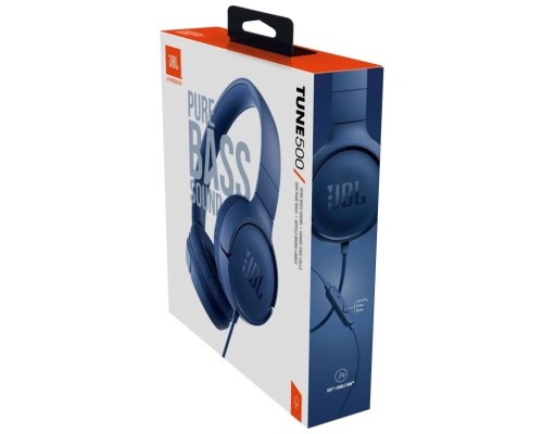Наушники JBL Tune 500, синий