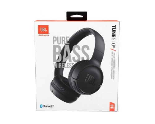 Беспроводные наушники JBL Tune 510BT, черный