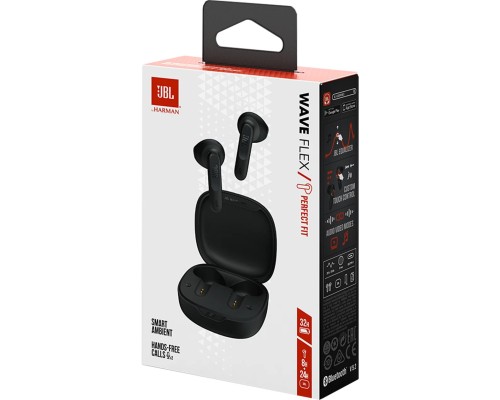 Беспроводные наушники JBL Wave Flex, черный