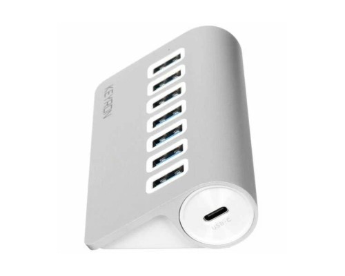 USB-концентратор KEYRON  M3U7-05, разъемов: 7, серебристый