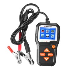 Тестер батарей цифровой KONNWEI KW650 автомобильный черный