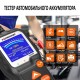 Тестер батарей цифровой KONNWEI KW650 автомобильный черный