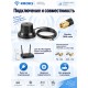 Автомобильная антенна всенаправленная GSM/3G/4G/WiFi, 4-7дБ, КРОКС KC3-700/2700M SMA-male (KROKS)