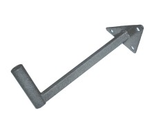 Кронштейн стеновой для внешней антенны Г-образный 200мм вынос