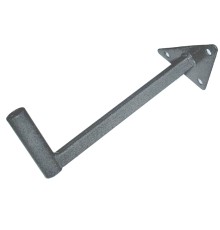 Кронштейн стеновой для внешней антенны Г-образный 200мм вынос