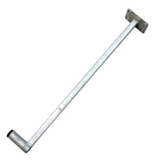 Кронштейн стеновой для внешней антенны Г-образный 600мм вынос