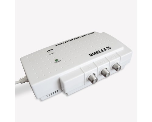LANS LX-20 Усилитель антенный 47…862 МГц 2 х 16 дБ (ЛАНС Л-Икс -20)