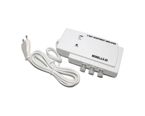 LANS LX-20 Усилитель антенный 47…862 МГц 2 х 16 дБ (ЛАНС Л-Икс -20)