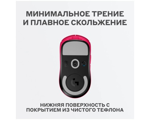 Беспроводная игровая мышь Logitech G Pro X Superlight, пурпурный