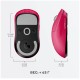 Беспроводная игровая мышь Logitech G Pro X Superlight, пурпурный