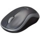 Беспроводная компактная мышь Logitech M186, серый (910-004131) 