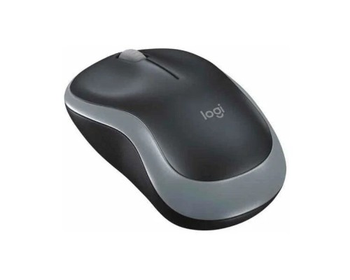 Беспроводная компактная мышь Logitech M186, серый (910-004131) 
