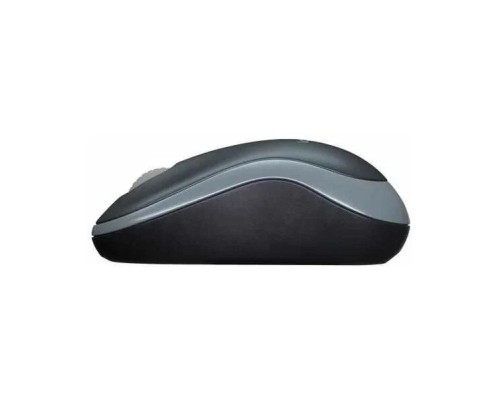 Беспроводная компактная мышь Logitech M186, серый (910-004131) 