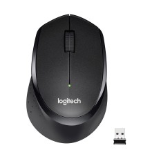 Беспроводная мышь Logitech M330 Silent Plus, черный