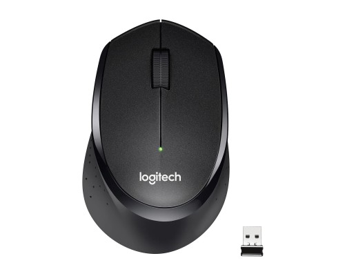 Беспроводная мышь Logitech M330 Silent Plus, черный