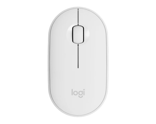 Беспроводная компактная мышь Logitech Pebble M350 White (910-005716 / 910-005541)