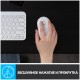 Беспроводная компактная мышь Logitech Pebble M350 White (910-005716 / 910-005541)